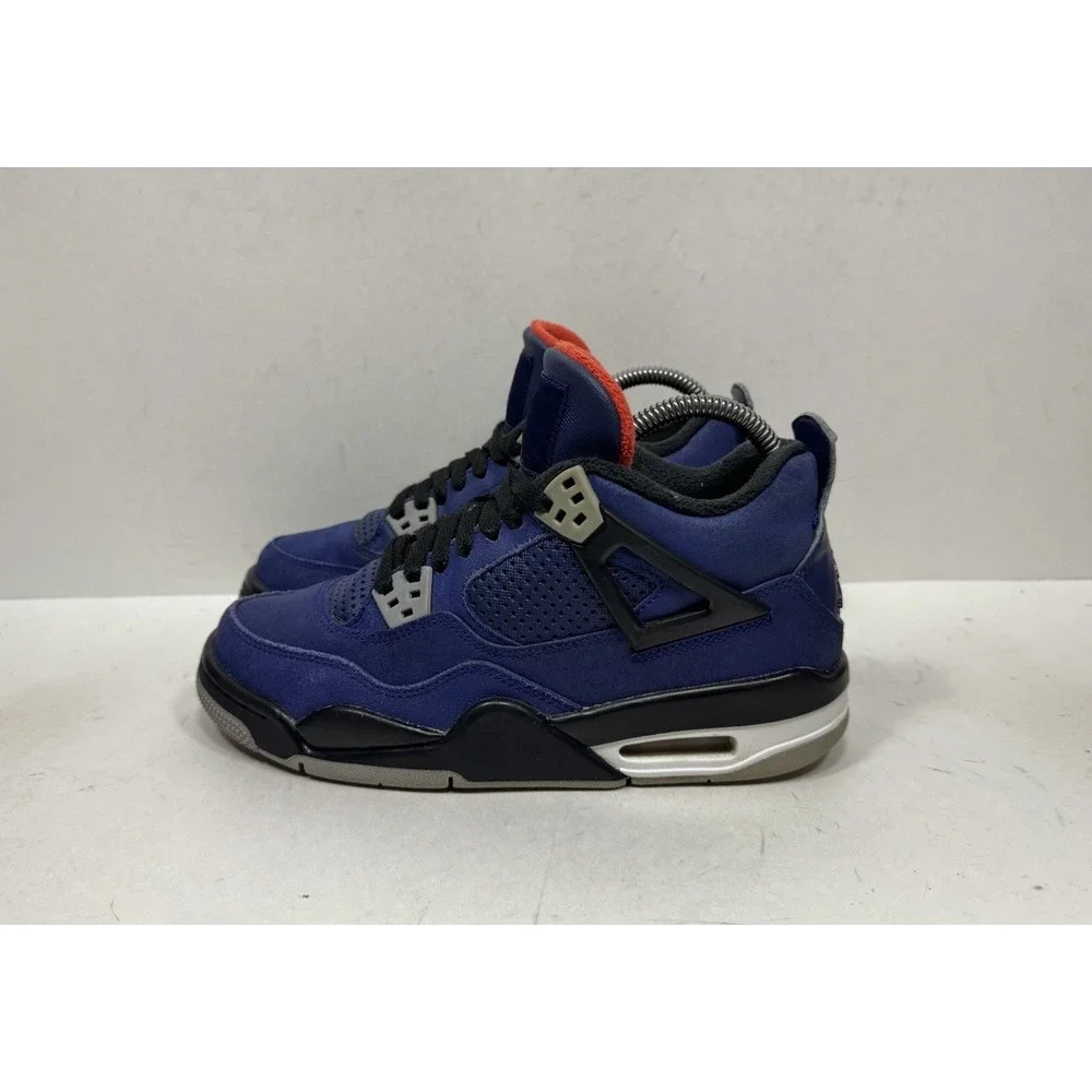 Nike Air Jordan 4 Retro GS Winterized Loyal Blue CQ9745-401 Sz 5y / Women's 6.5‎